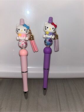 Hello Kitty beaded pen